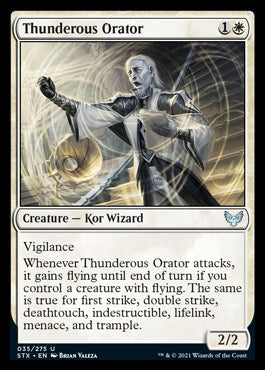 Thunderous Orator [Strixhaven: School of Mages] | Gear Gaming Bentonville