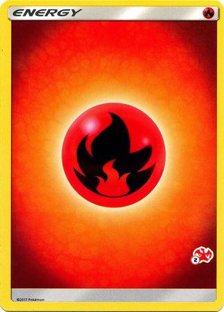 Fire Energy (Charizard Stamp #2) [Battle Academy 2020] | Gear Gaming Bentonville