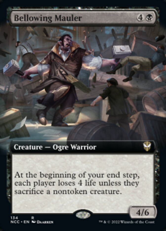 Bellowing Mauler (Extended Art) [Streets of New Capenna Commander] | Gear Gaming Bentonville