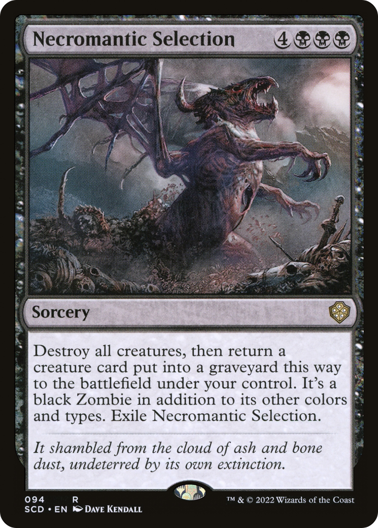 Necromantic Selection [Starter Commander Decks] | Gear Gaming Bentonville