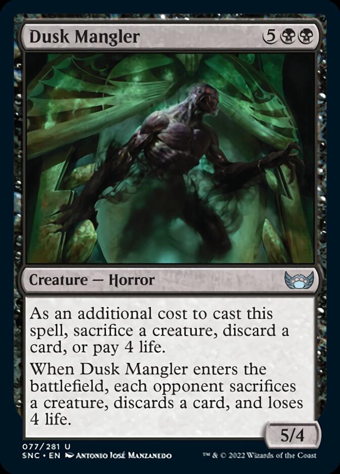 Dusk Mangler [Streets of New Capenna] | Gear Gaming Bentonville