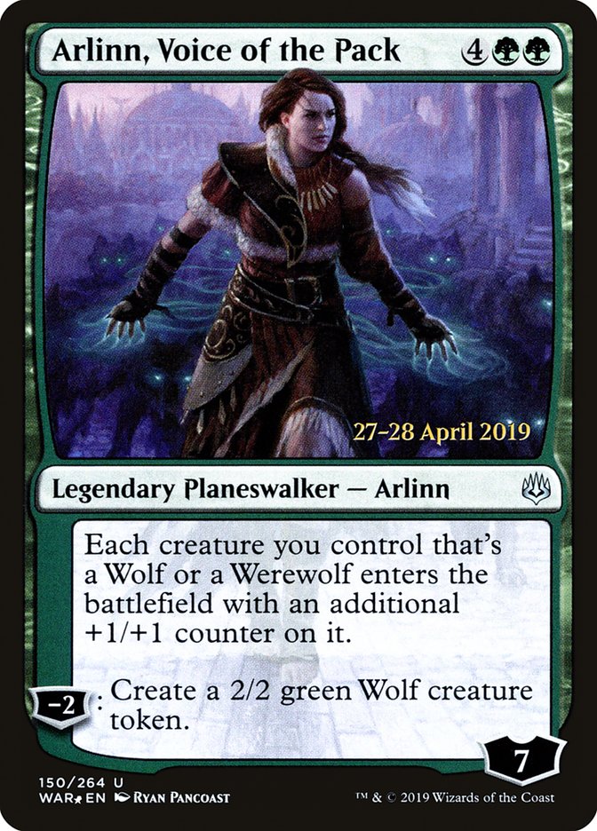 Arlinn, Voice of the Pack  [War of the Spark Prerelease Promos] | Gear Gaming Bentonville