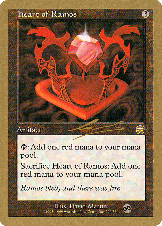 Heart of Ramos (Nicolas Labarre) (SB) [World Championship Decks 2000] | Gear Gaming Bentonville