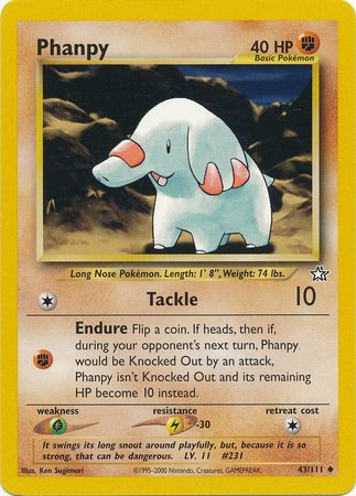 Phanpy (43/111) [Neo Genesis Unlimited] | Gear Gaming Bentonville