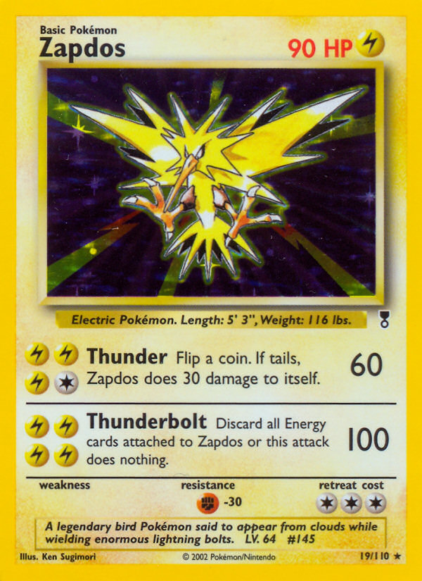 Zapdos (19/110) [Legendary Collection] | Gear Gaming Bentonville