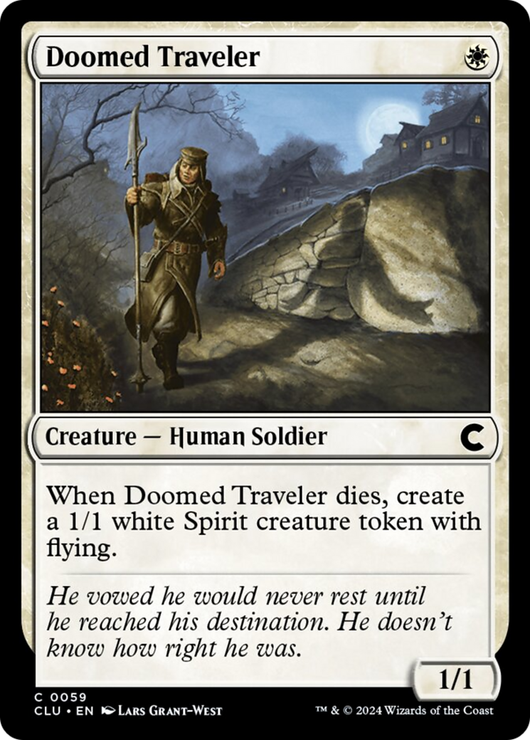 Doomed Traveler [Ravnica: Clue Edition] | Gear Gaming Bentonville