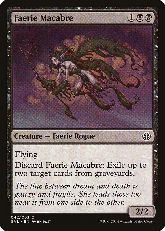 Faerie Macabre (Garruk vs. Liliana) [Duel Decks Anthology] | Gear Gaming Bentonville