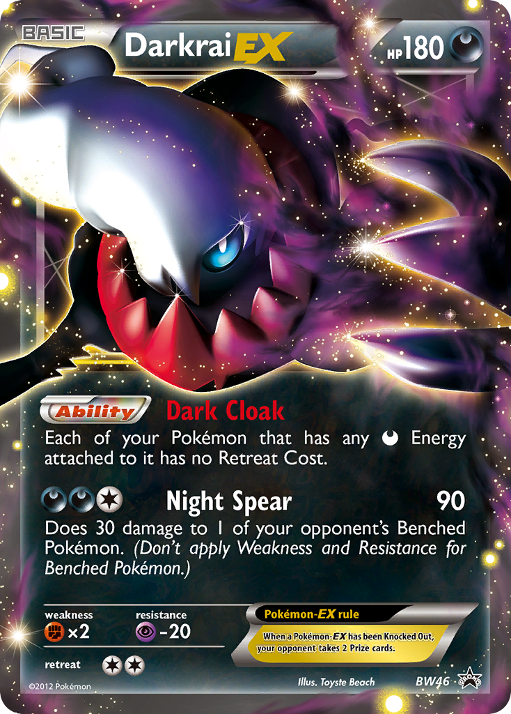 Darkrai EX (BW46) [Black & White: Black Star Promos] | Gear Gaming Bentonville