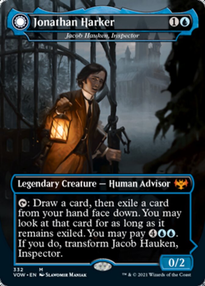 Jacob Hauken, Inspector // Hauken's Insight - Jonathan Harker // Harker's Obsessive Inquiry [Innistrad: Crimson Vow] | Gear Gaming Bentonville