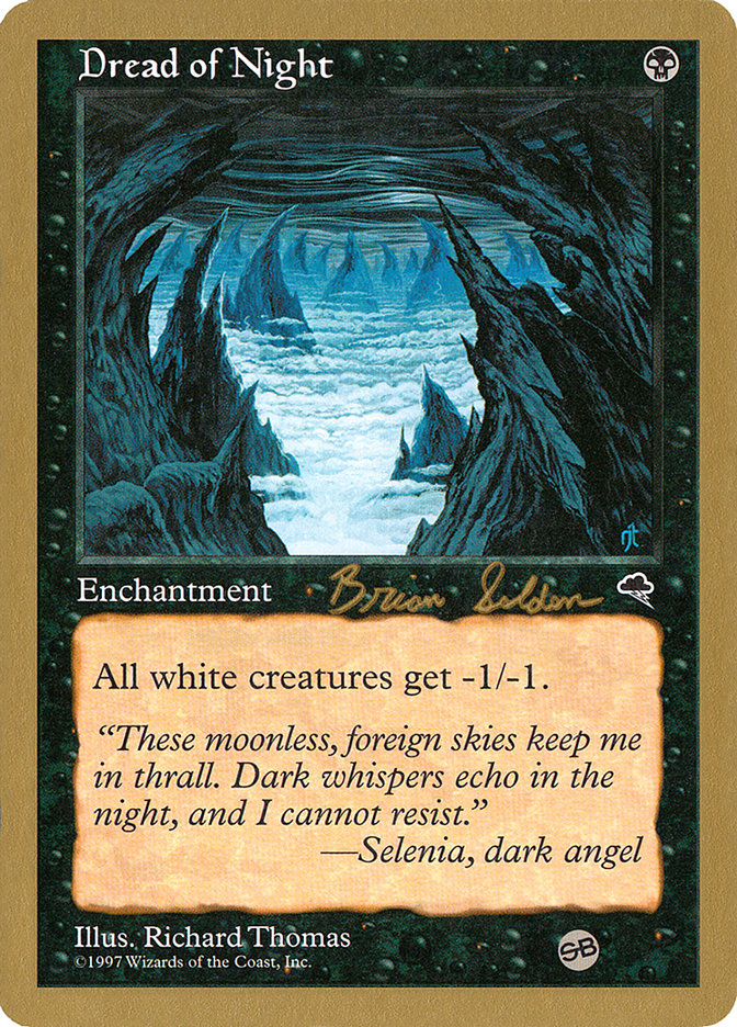 Dread of Night (Brian Selden) (SB) [World Championship Decks 1998] | Gear Gaming Bentonville