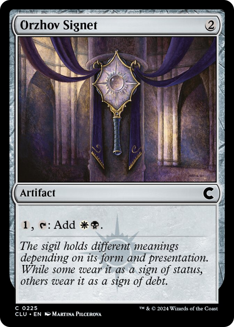 Orzhov Signet [Ravnica: Clue Edition] | Gear Gaming Bentonville