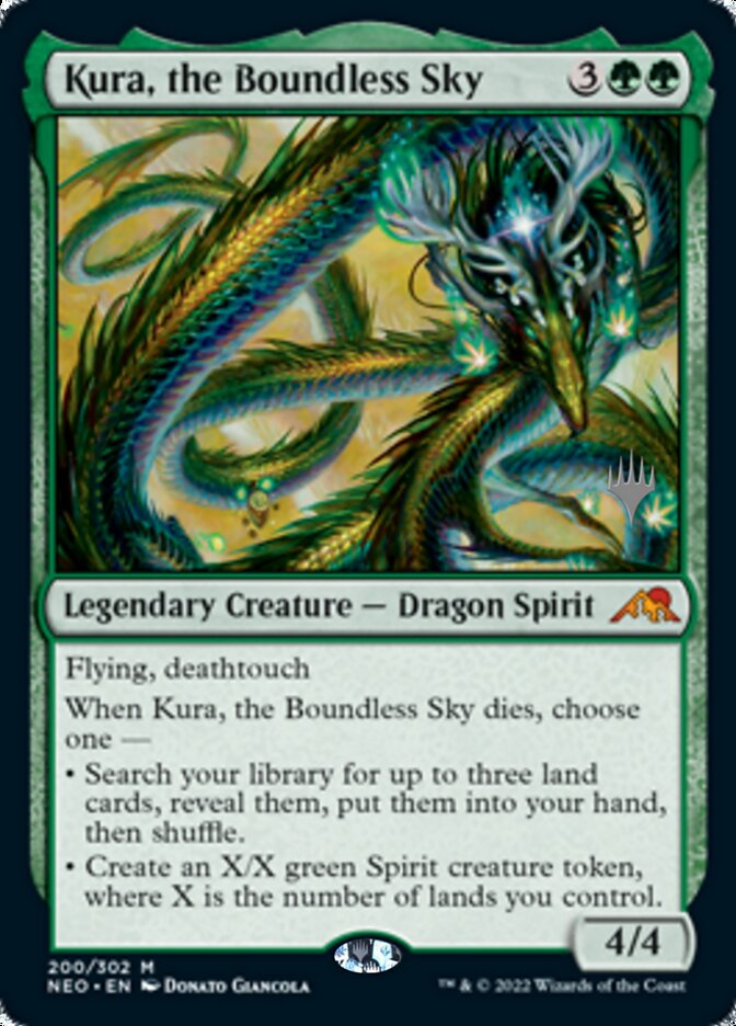 Kura, the Boundless Sky (Promo Pack) [Kamigawa: Neon Dynasty Promos] | Gear Gaming Bentonville