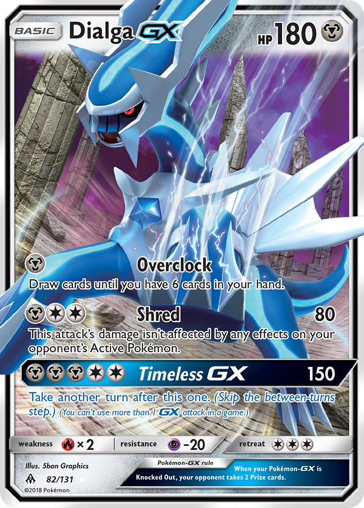 Dialga GX (82/131) [Sun & Moon: Forbidden Light] | Gear Gaming Bentonville