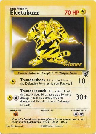 Electabuzz (1) (Jumbo Card) [Best of Promos] | Gear Gaming Bentonville