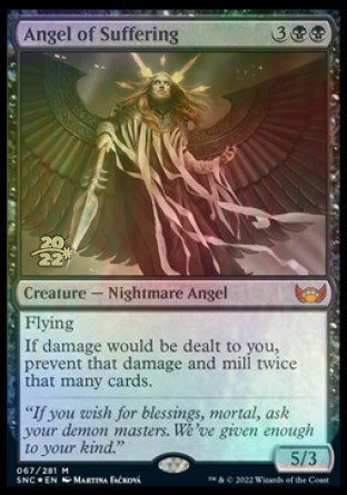 Angel of Suffering [Streets of New Capenna Prerelease Promos] | Gear Gaming Bentonville