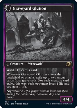 Graveyard Trespasser // Graveyard Glutton [Innistrad: Double Feature] | Gear Gaming Bentonville