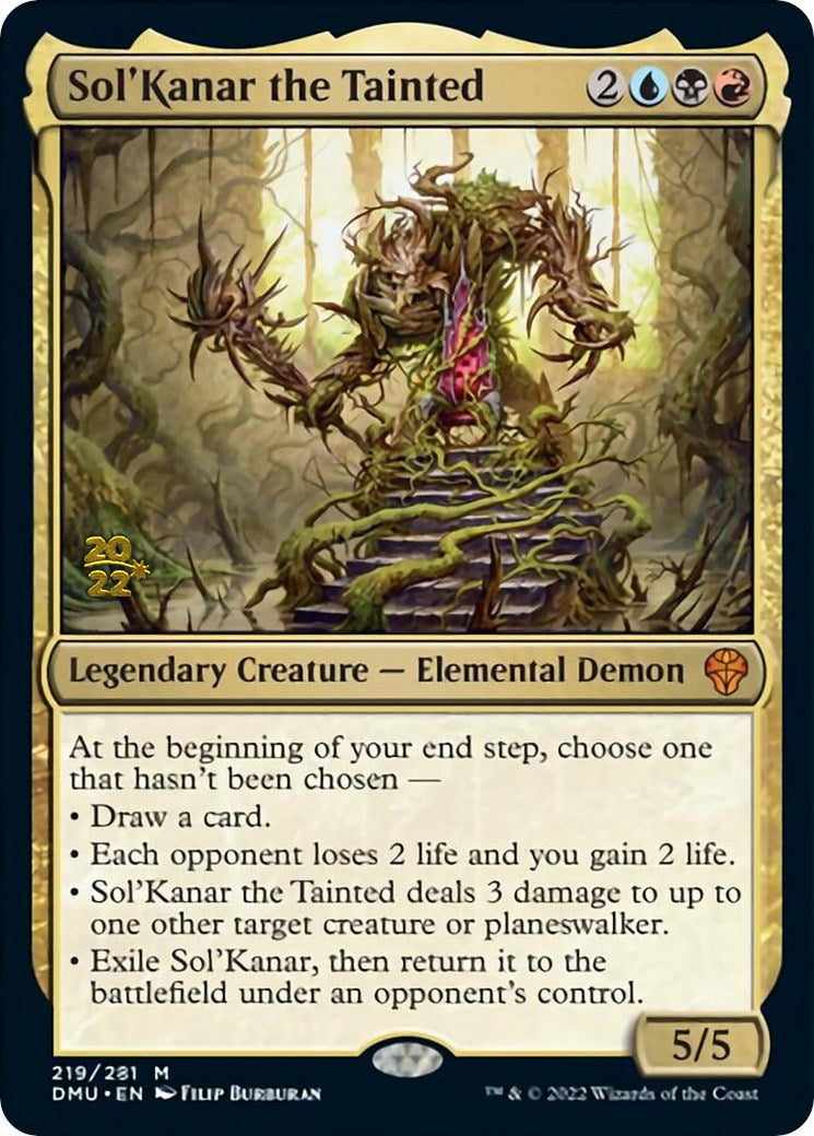 Sol'Kanar the Tainted [Dominaria United Prerelease Promos] | Gear Gaming Bentonville