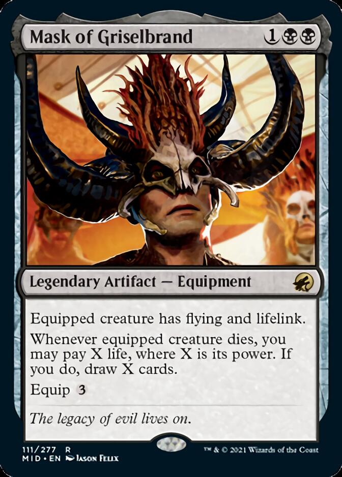 Mask of Griselbrand [Innistrad: Midnight Hunt] | Gear Gaming Bentonville