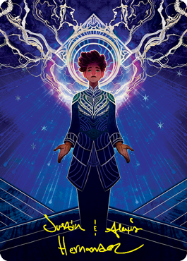 Brainstorm Art Card (Gold-Stamped Signature) [Strixhaven: School of Mages Art Series] | Gear Gaming Bentonville