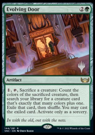 Evolving Door (Promo Pack) [Streets of New Capenna Promos] | Gear Gaming Bentonville