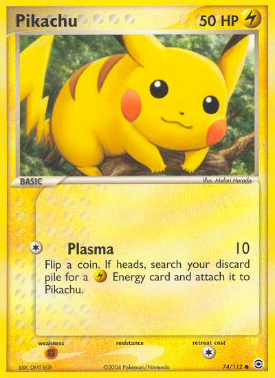 Pikachu (74/112) [EX: FireRed & LeafGreen] | Gear Gaming Bentonville