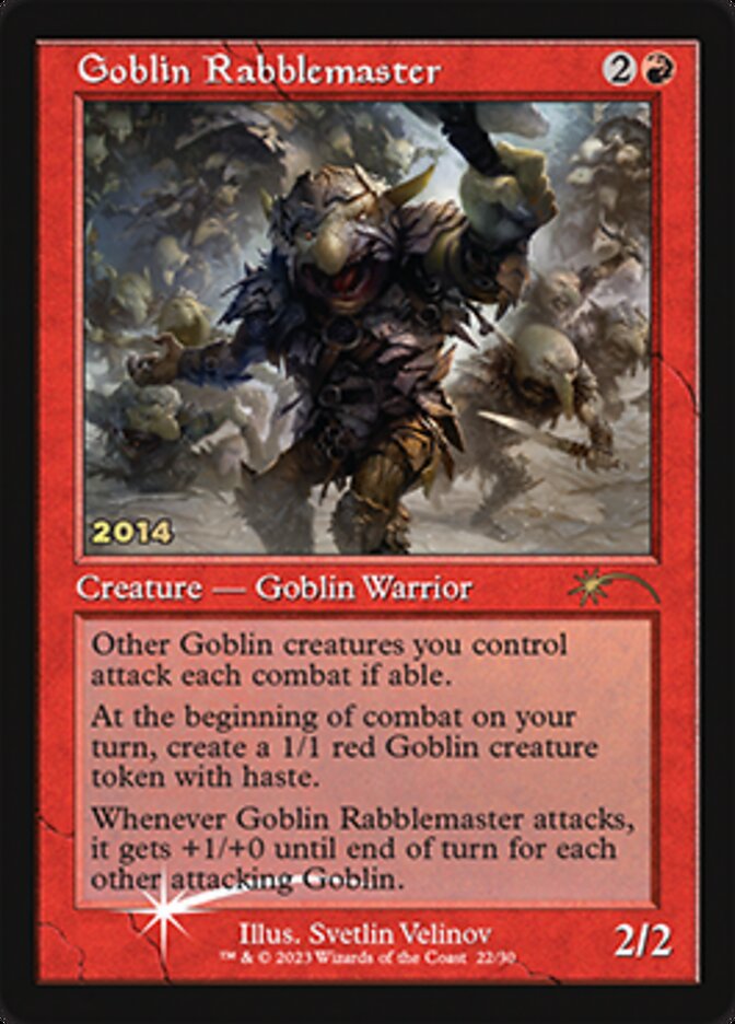 Goblin Rabblemaster [30th Anniversary Promos] | Gear Gaming Bentonville