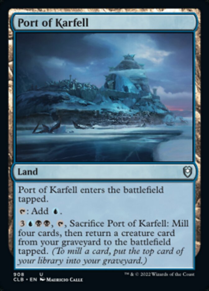 Port of Karfell [Commander Legends: Battle for Baldur's Gate] | Gear Gaming Bentonville