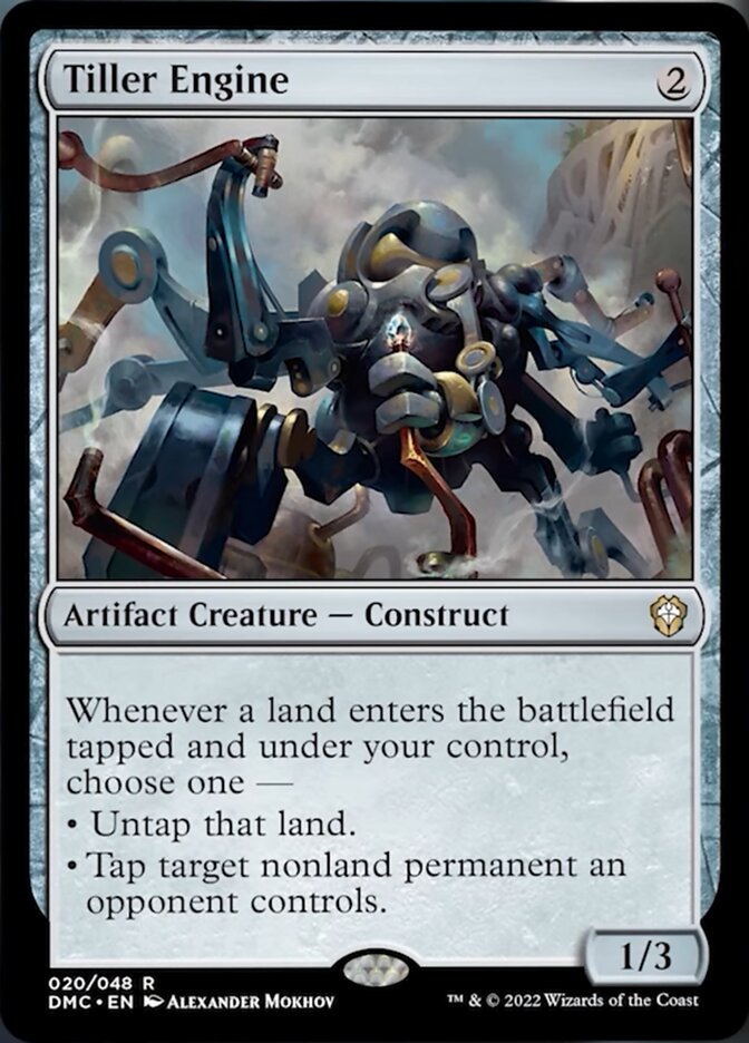 Tiller Engine [Dominaria United Commander] | Gear Gaming Bentonville