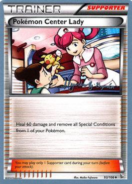 Pokemon Center Lady (93/106) (Primal Groudon - Alejandro Ng-Guzman) [World Championships 2015] | Gear Gaming Bentonville