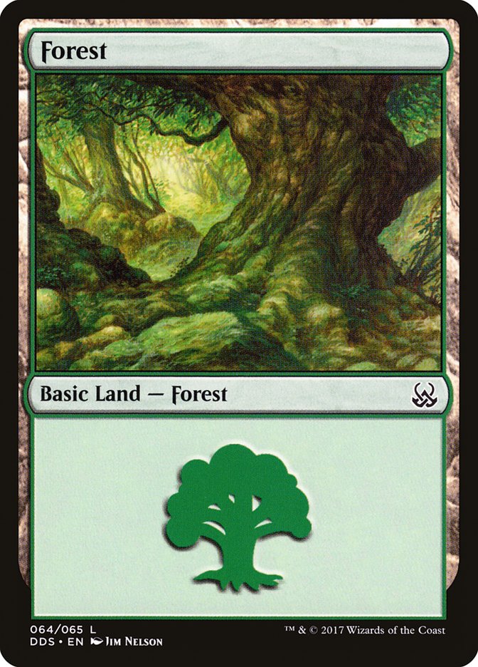 Forest (64) [Duel Decks: Mind vs. Might] | Gear Gaming Bentonville