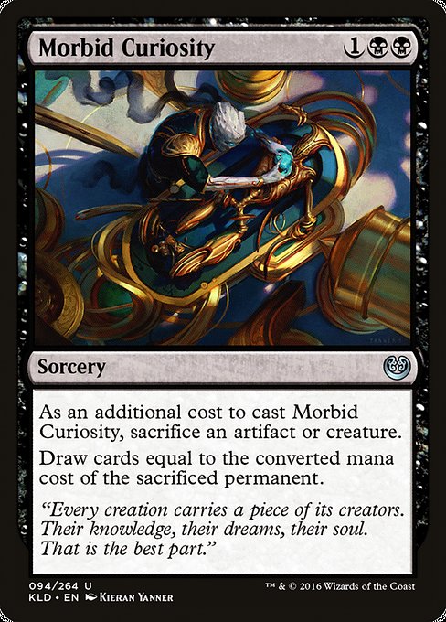 Morbid Curiosity [Kaladesh] | Gear Gaming Bentonville