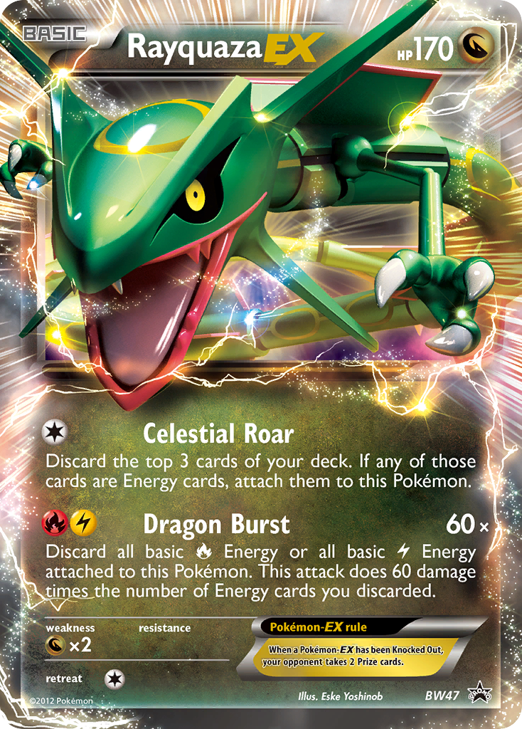 Rayquaza EX (BW47) [Black & White: Black Star Promos] | Gear Gaming Bentonville