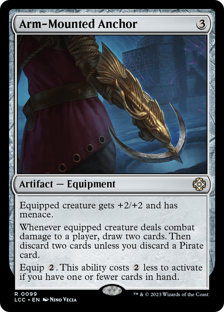 Arm-Mounted Anchor [The Lost Caverns of Ixalan Commander] | Gear Gaming Bentonville