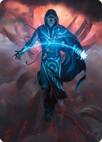 Jace, the Perfected Mind Art Card [Phyrexia: All Will Be One Art Series] | Gear Gaming Bentonville