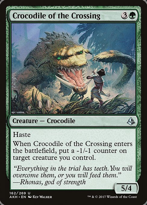 Crocodile of the Crossing [Amonkhet] | Gear Gaming Bentonville