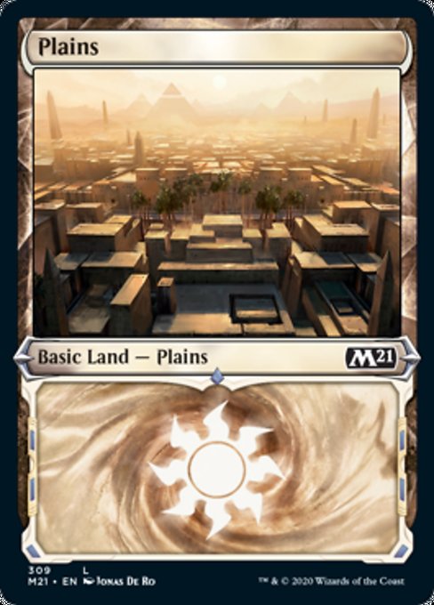 Plains (Showcase) [Core Set 2021] | Gear Gaming Bentonville