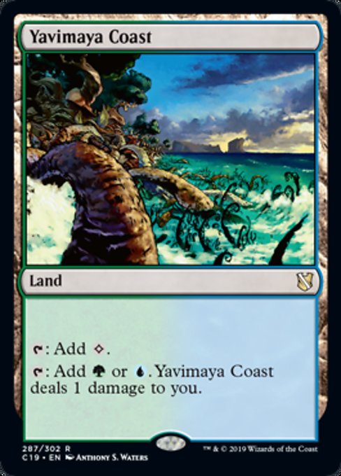 Yavimaya Coast [Commander 2019] | Gear Gaming Bentonville