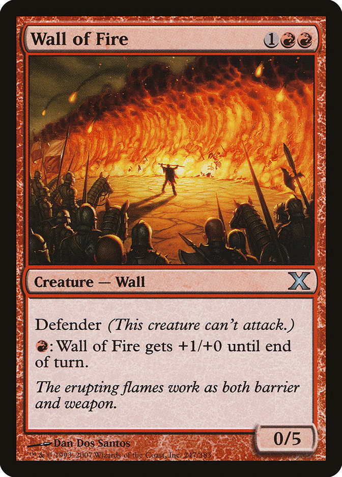 Wall of Fire [Tenth Edition] | Gear Gaming Bentonville