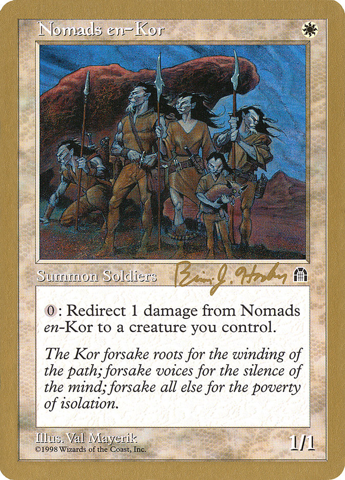 Nomads en-Kor (Brian Hacker) [World Championship Decks 1998] | Gear Gaming Bentonville