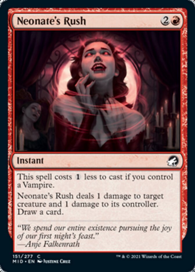 Neonate's Rush [Innistrad: Midnight Hunt] | Gear Gaming Bentonville