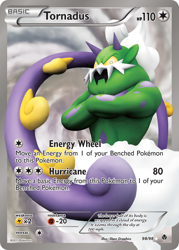 Tornadus (98/98) [Black & White: Emerging Powers] | Gear Gaming Bentonville