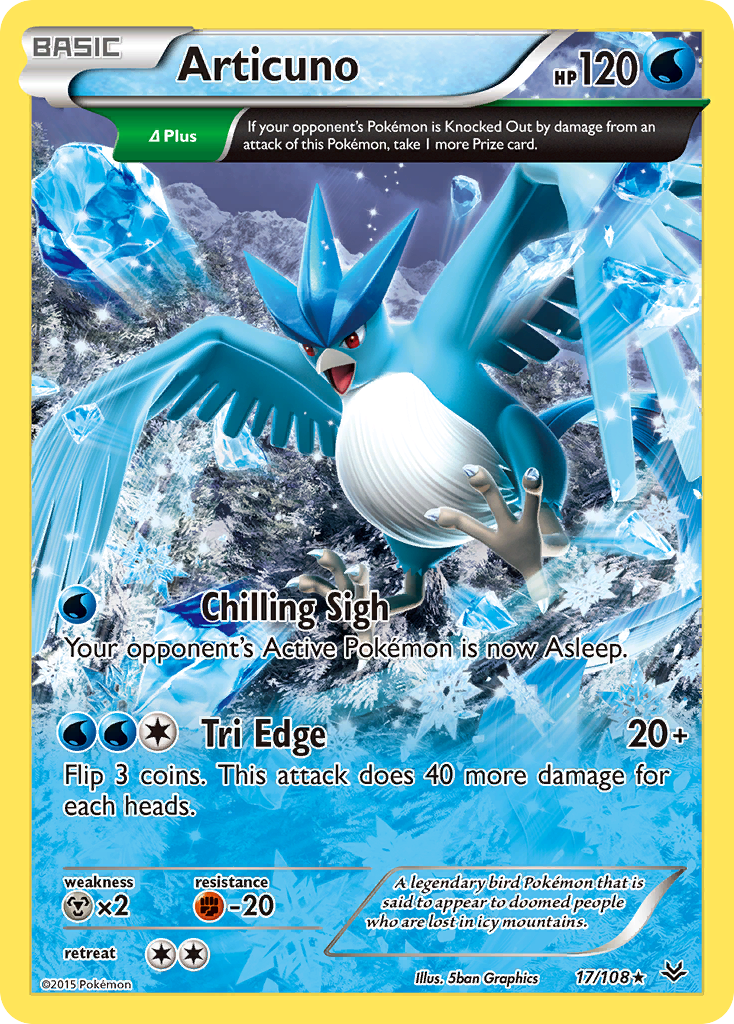 Articuno (17/108) [XY: Roaring Skies] | Gear Gaming Bentonville