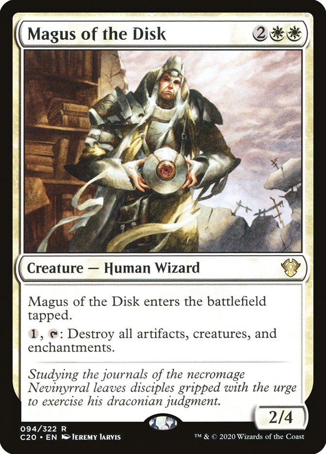 Magus of the Disk [Commander 2020] | Gear Gaming Bentonville