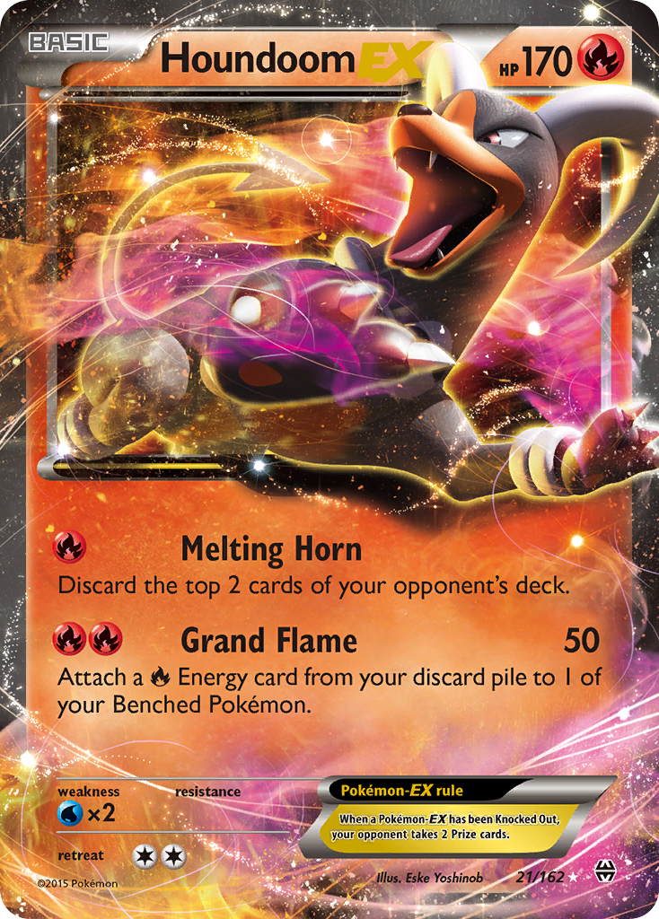 Houndoom EX (21/162) [XY: BREAKthrough] | Gear Gaming Bentonville