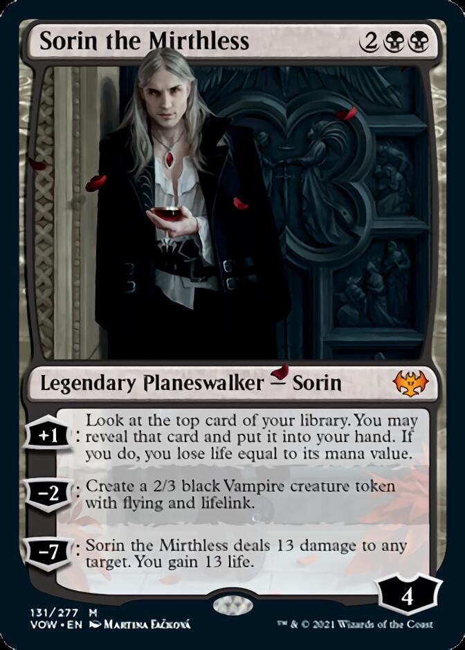 Sorin the Mirthless [Innistrad: Crimson Vow] | Gear Gaming Bentonville