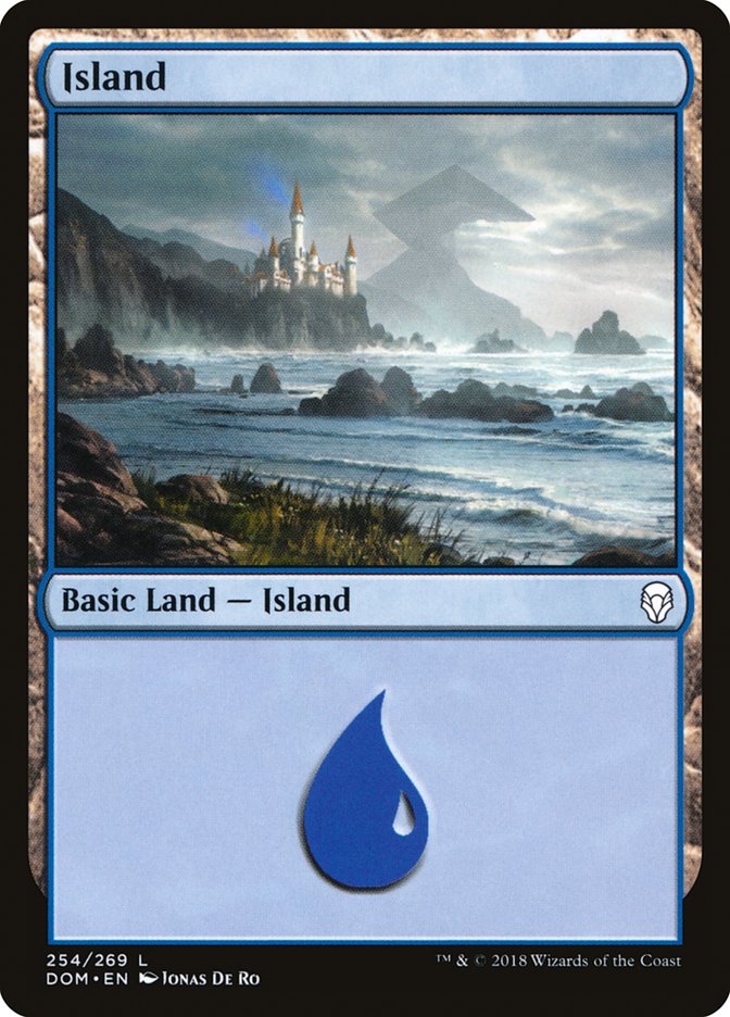 Island (254) [Dominaria] | Gear Gaming Bentonville