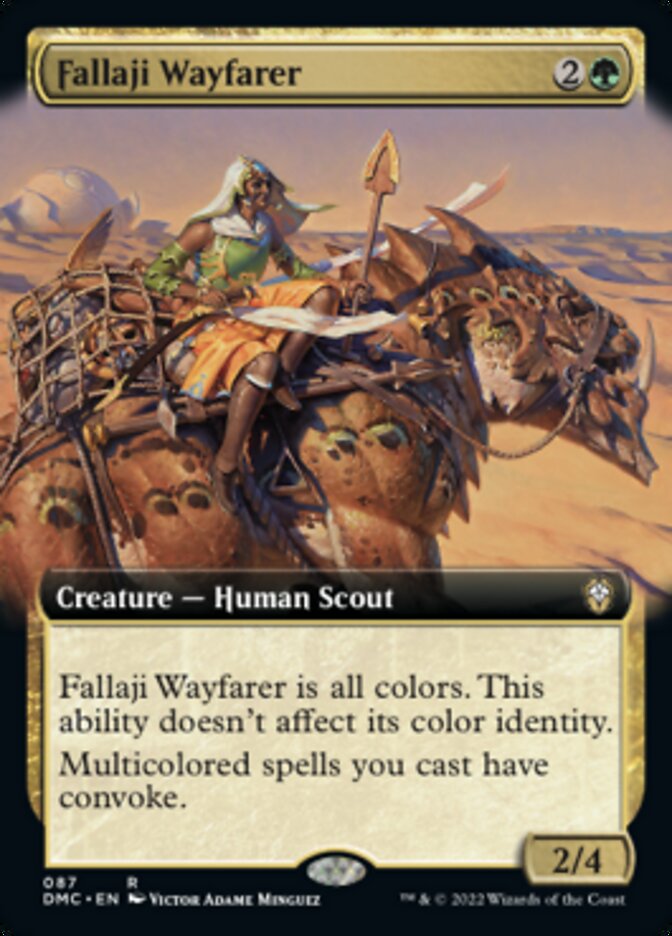 Fallaji Wayfarer (Extended Art) [Dominaria United Commander] | Gear Gaming Bentonville