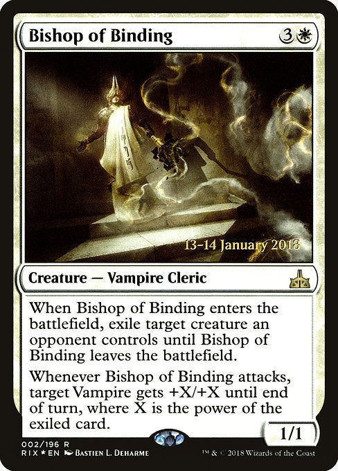 Bishop of Binding [Prerelease Cards] | Gear Gaming Bentonville