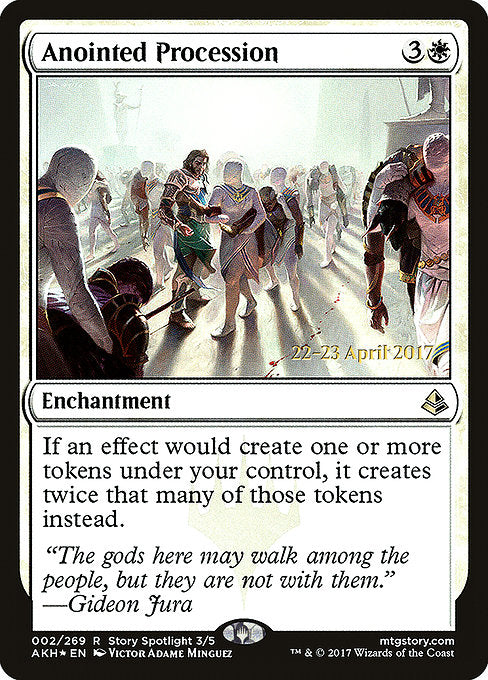 Anointed Procession [Prerelease Cards] | Gear Gaming Bentonville