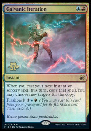 Galvanic Iteration [Innistrad: Midnight Hunt Prerelease Promos] | Gear Gaming Bentonville